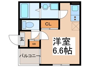 ハーモニーテラス北加賀屋の物件間取画像